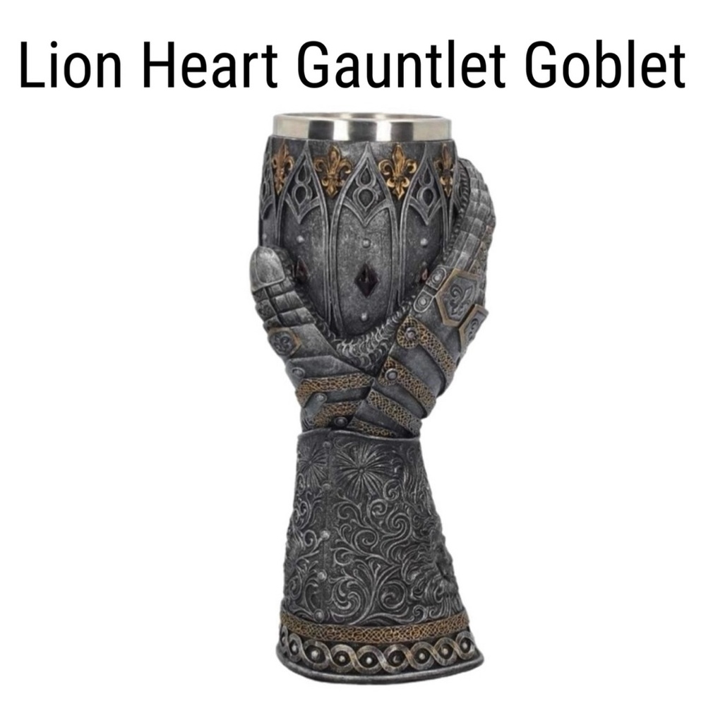 Nemesis Now Lion Heart Gauntlet Goblet